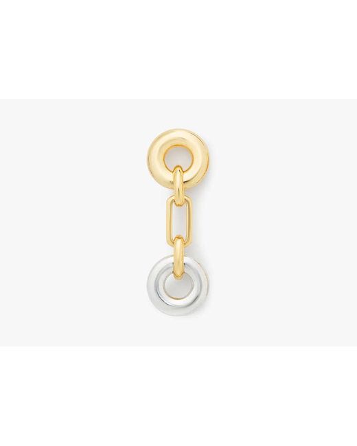 Kate Spade Metallic Interlock Linear Earrings