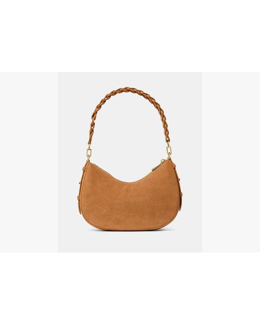 Kate Spade Brown Kate Spade Liv Suede Convertible Shoulder Bag
