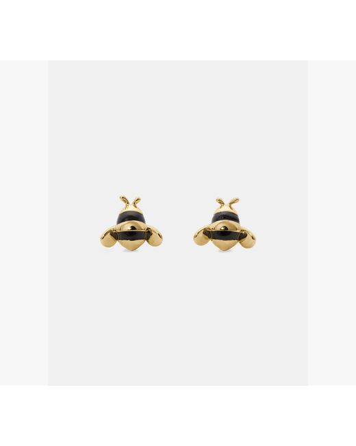 Kate Spade White Summer Daze Bee Studs