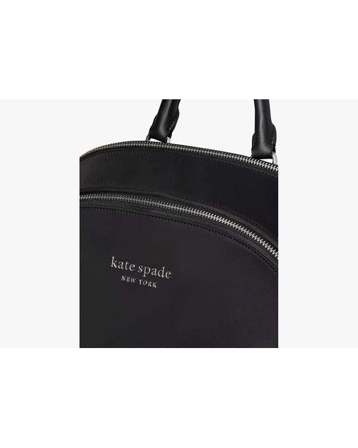 Kate Spade Black Sam KSNYL Laptop-Rucksack aus Nylon