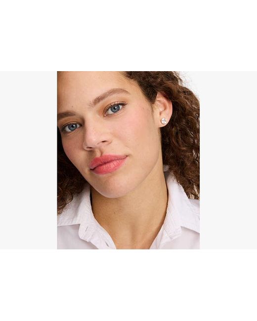 Kate Spade Metallic Little Luxuries 8mm Square Studs