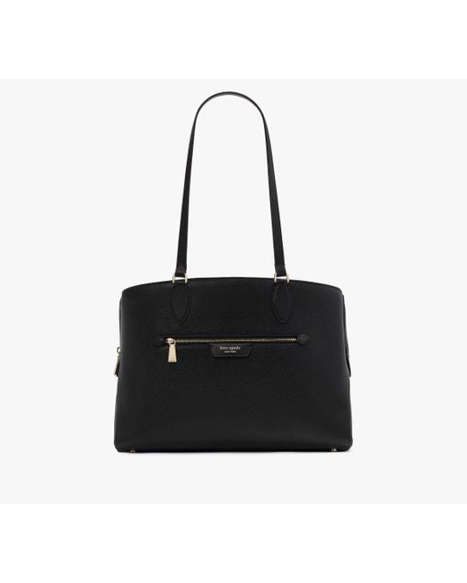 Kate Spade Black Hudson Work Tote