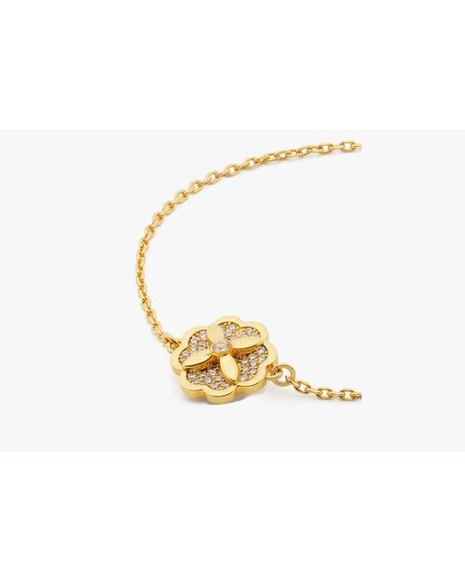 Kate Spade Metallic Heritage Bloom Bracelet