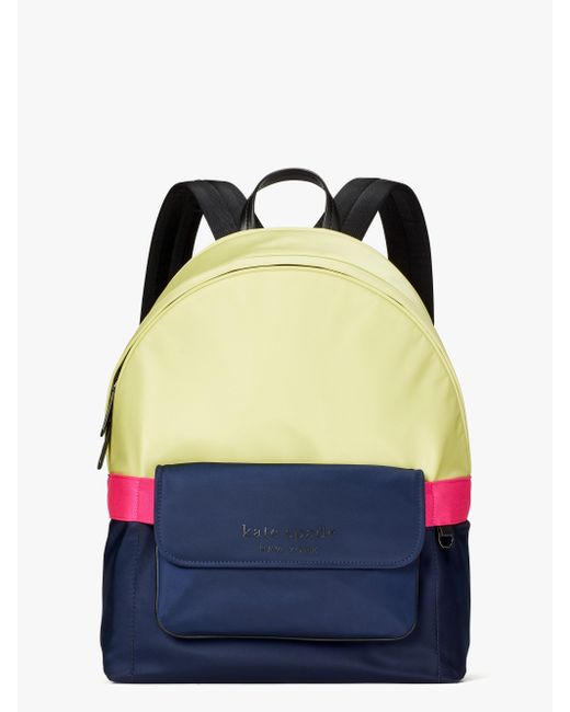 kate spade navy blue backpack