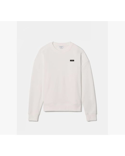 Kate Spade White The Original Bag Icon Logo Sweatshirt