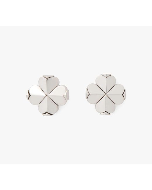 Kate Spade White Flower Studs