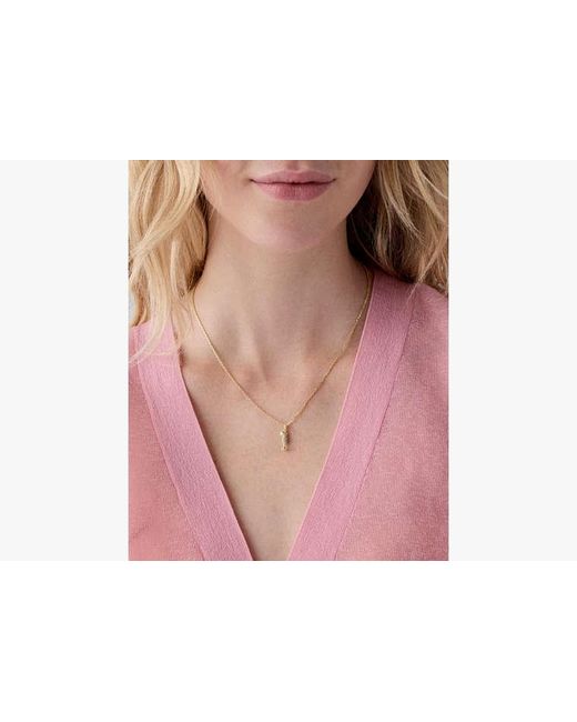 Kate Spade White Gifting Here's To You Pendant
