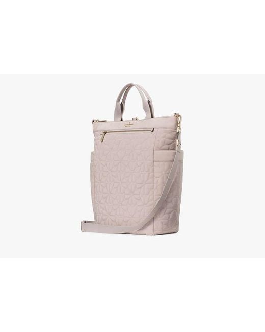 Kate Spade Quilted Convertible Cream Backpack EUC Amazon.com | kate spade new york Women main image 2