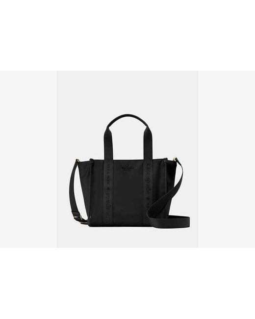 Kate Spade Black Kate Spade Kip Nylon Small Tote