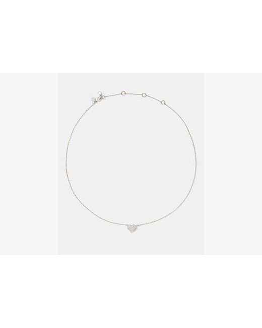 Kate Spade White Amour Pendant