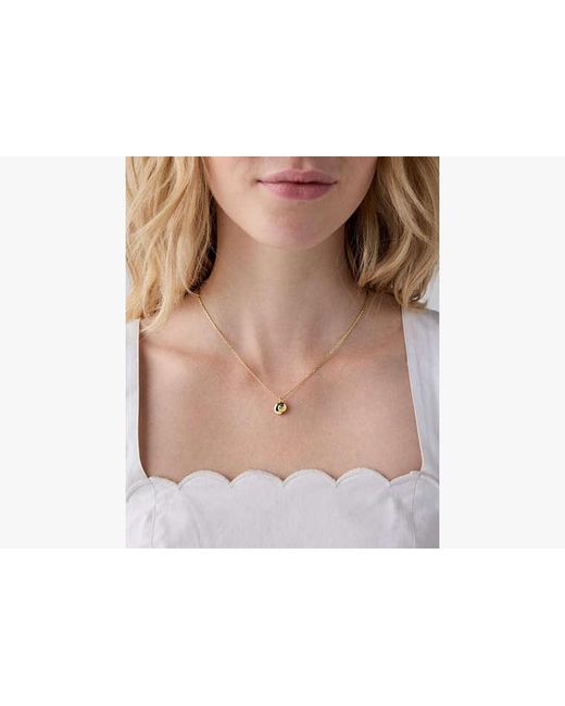 Kate Spade White Gifting Beach Bum Pendant