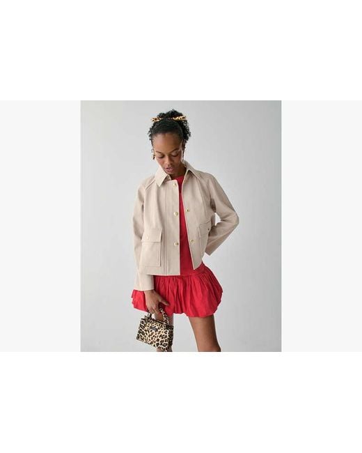 Kate Spade White Swing Trench