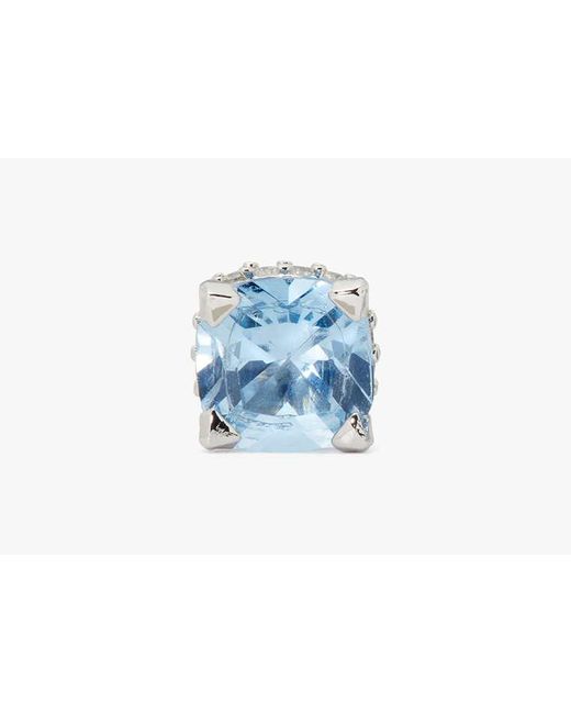 Kate Spade Blue Little Luxuries 6mm Square Studs