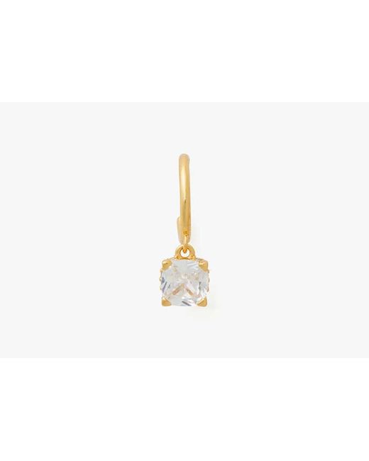 Kate Spade Metallic Little Luxuries 6mm Square Huggies