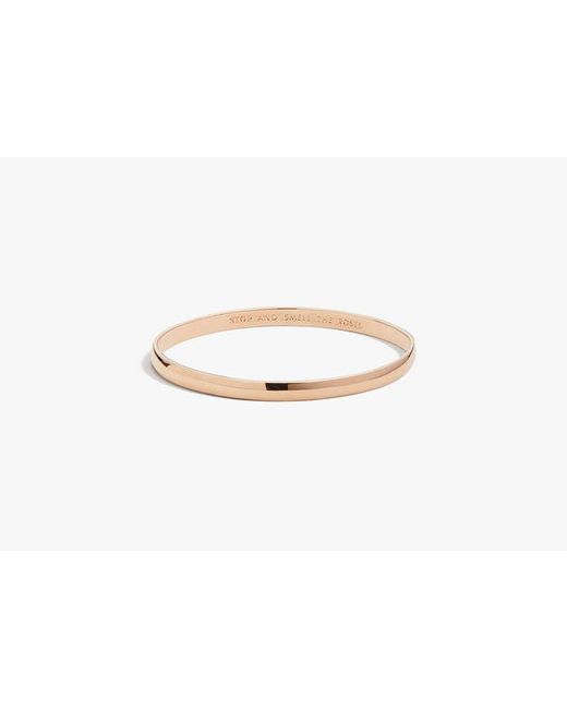 Kate Spade Black Set In Stone Hinged Bangle