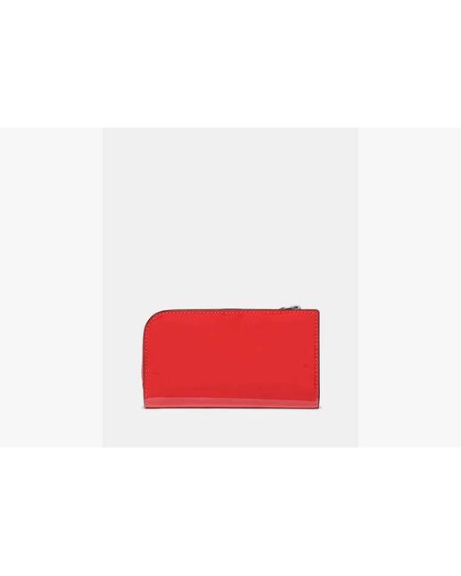 Kate Spade Red Devin Patent Bifold Wallet
