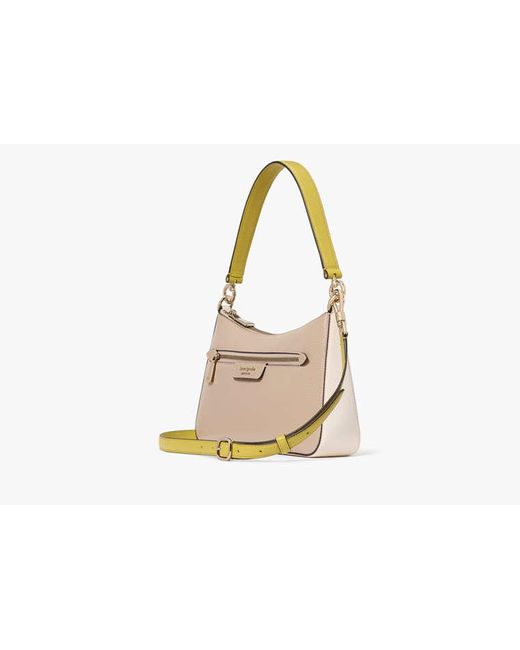 Kate Spade Natural Hudson Colorblocked Convertible Crossbody