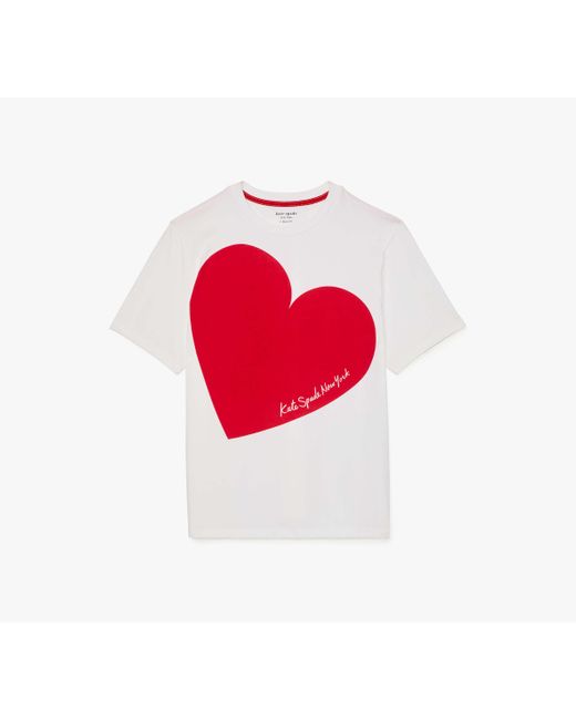 Kate Spade Red Heart Tee