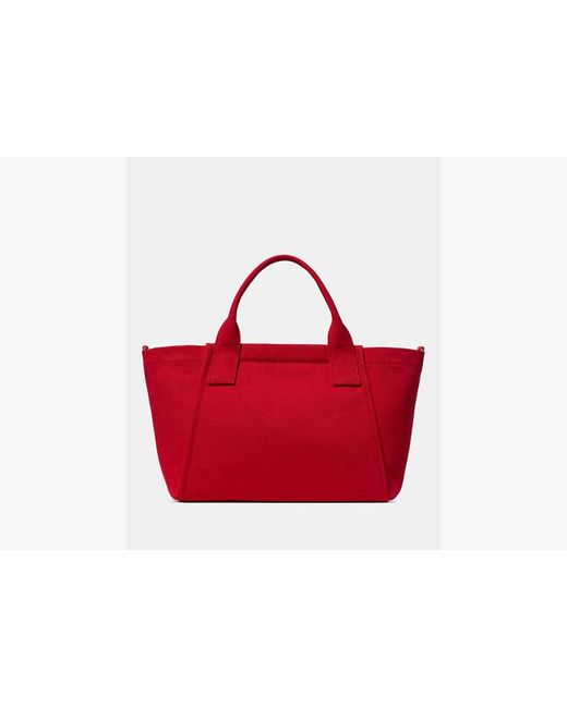 Kate Spade Red Kate Spade Dash Strawberry Canvas Tote Bag