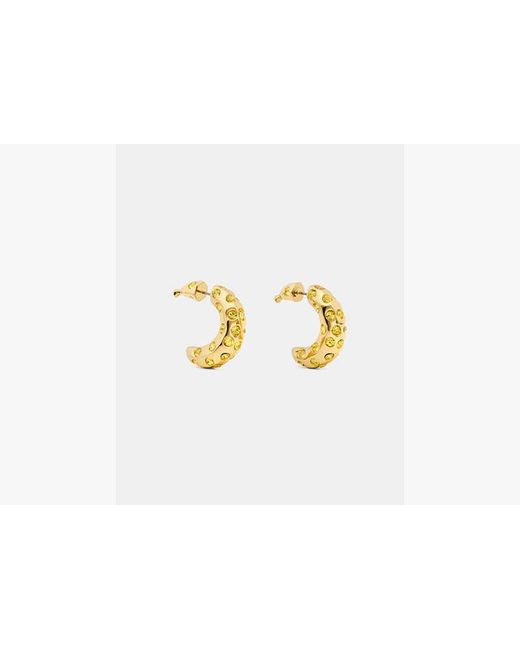 Kate Spade Metallic Summer Daze Banana Statement Earrings