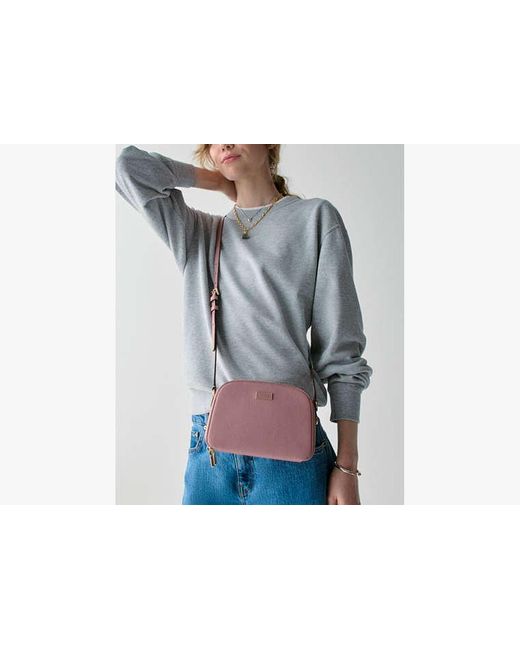 Kate Spade Pink Serena Double Zip Dome Crossbody