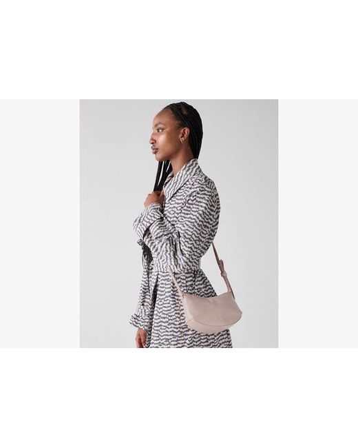 Kate Spade Gray Kate Spade Loop Crossbody Bag