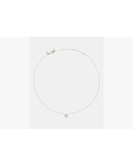 Kate Spade White Round Stone Pendant