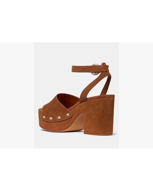 Kate Spade Brown Halo Platform Sandal