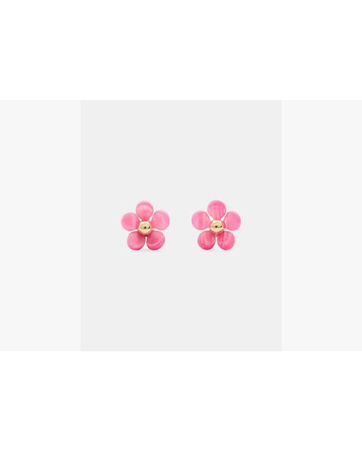 Kate Spade Pink Summer Daze Flower Studs