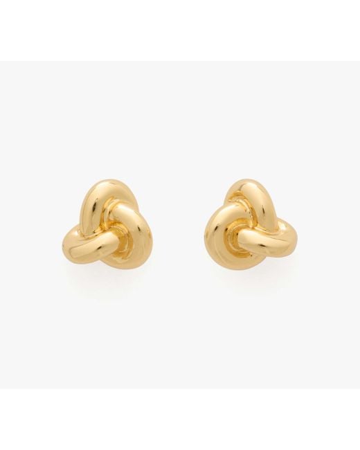 Kate Spade Metallic Double Knot Studs