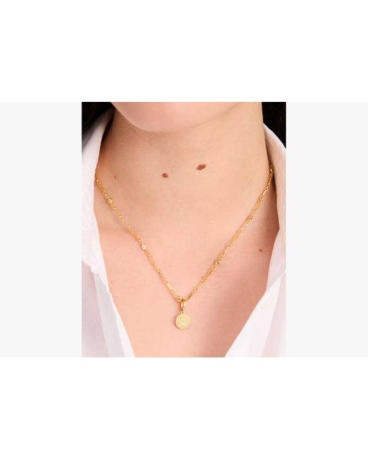Kate Spade Metallic Initial Mini Charm