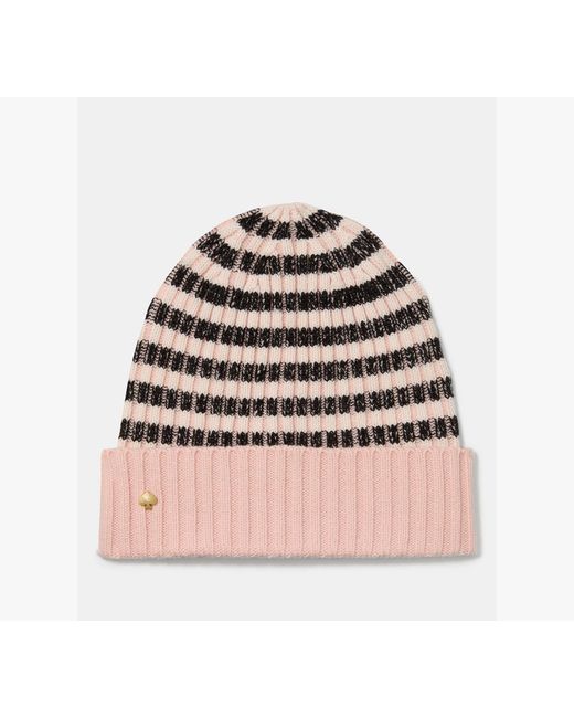 Kate Spade Pink Kate Spade Stripe Rib Scarf
