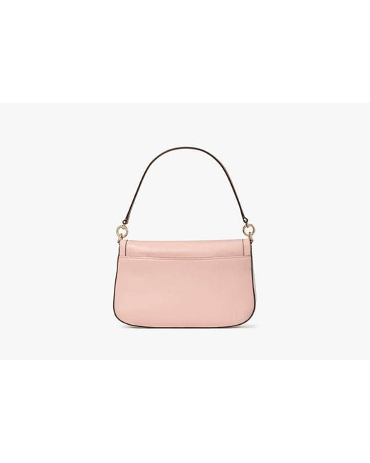 Kate Spade Pink Hudson Colorblocked Convertible Flap Shoulder Bag