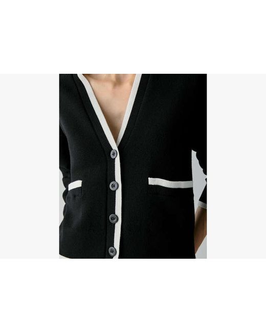 Kate Spade Black Kate Spade V-Neck Cardigan Top