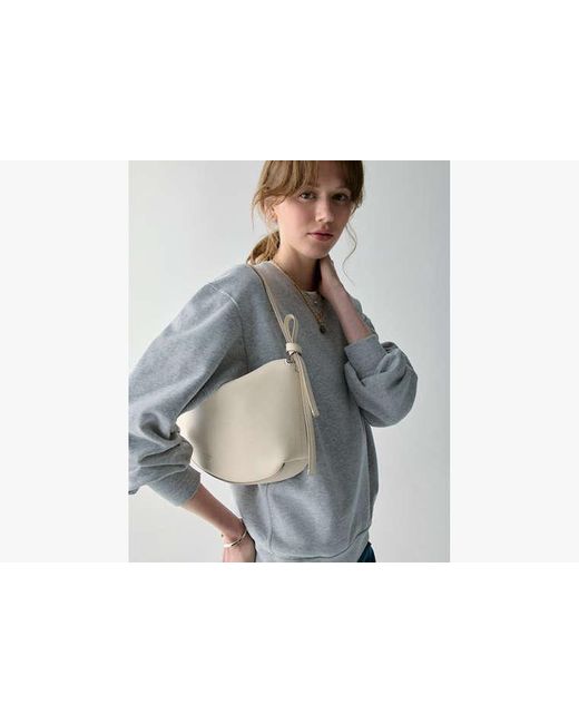 Kate Spade White Kate Spade Loop Schultertasche Für Frauen