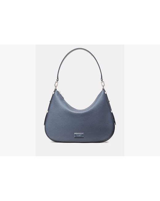 Kate Spade Blue Liv Large Hobo Bag