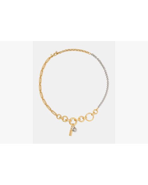 Kate Spade Yellow Geo Pop Statement Necklace