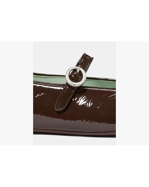 Kate Spade Brown Halo Mary Jane Flat