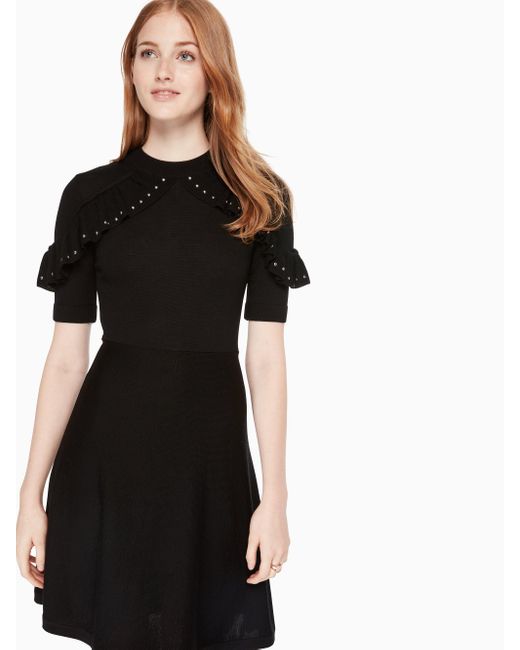 studded sweater dress