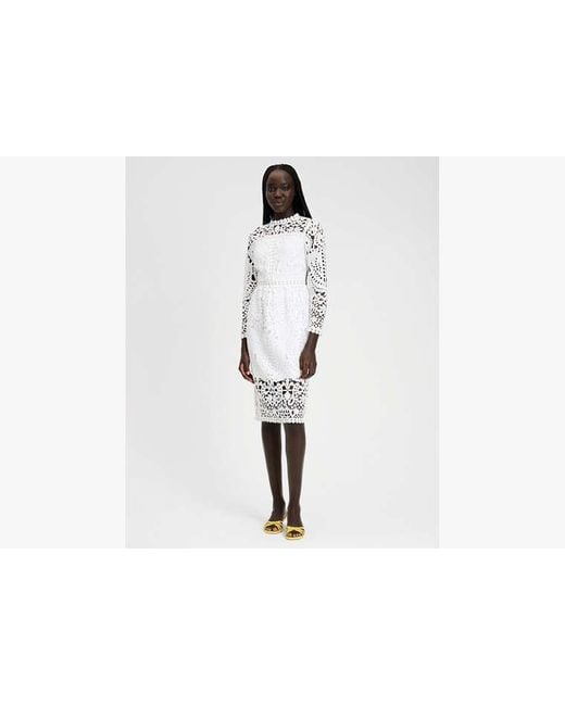 Kate Spade Black Guipure Lace Dress