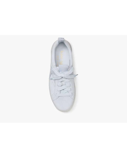Kate Spade White K As In Kate Court Sneakers