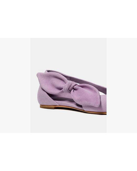 Kate Spade Purple Bunnie Flat