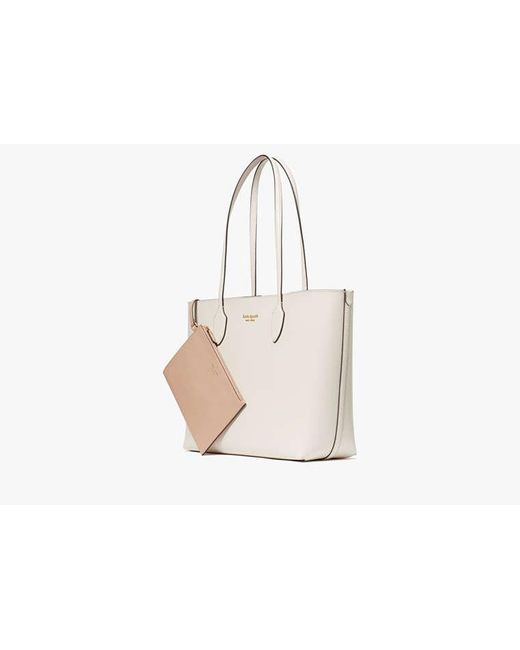 Kate Spade White Bleecker Large Tote