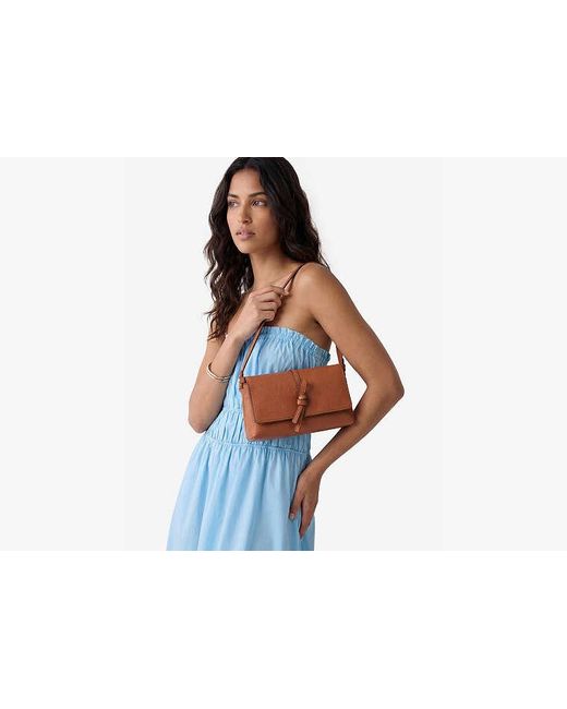 Kate Spade Brown Loop Small Shoulder Bag