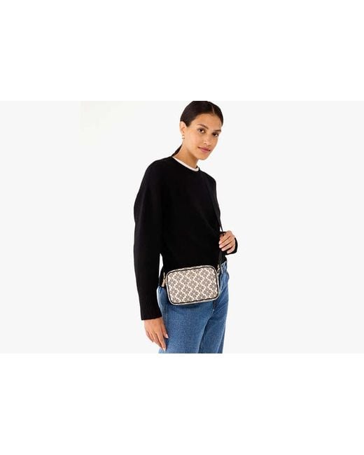 Kate Spade Gray Kate Spade Spade Flower Camera Bag