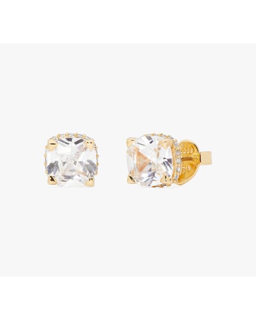 Kate Spade Metallic Little Luxuries 8mm Square Studs