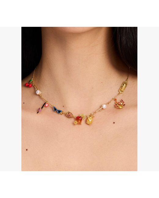 Kate Spade Natural Sweet Treasures Scatter Necklace