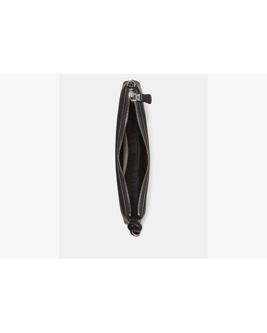 Kate Spade Black Small Loop Zip Pochette Bag