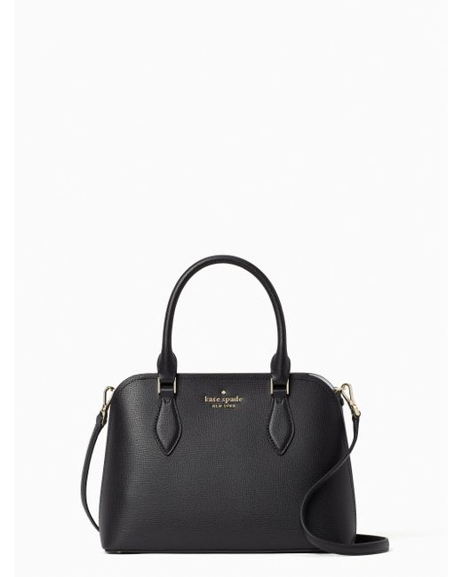 Kate Spade Darcy Small Satchel in Black | Lyst