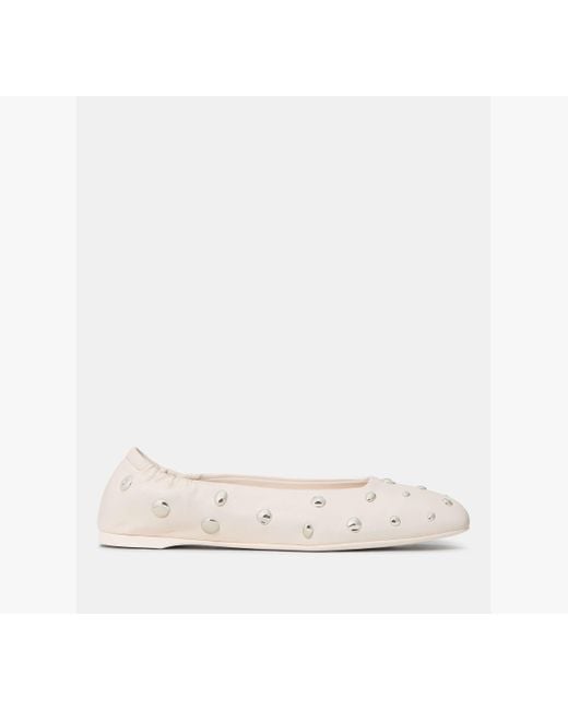Kate Spade White Halo Ballet Flat
